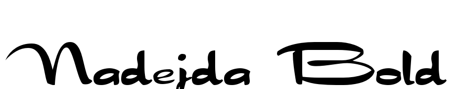 Nadejda Bold Font Download Free